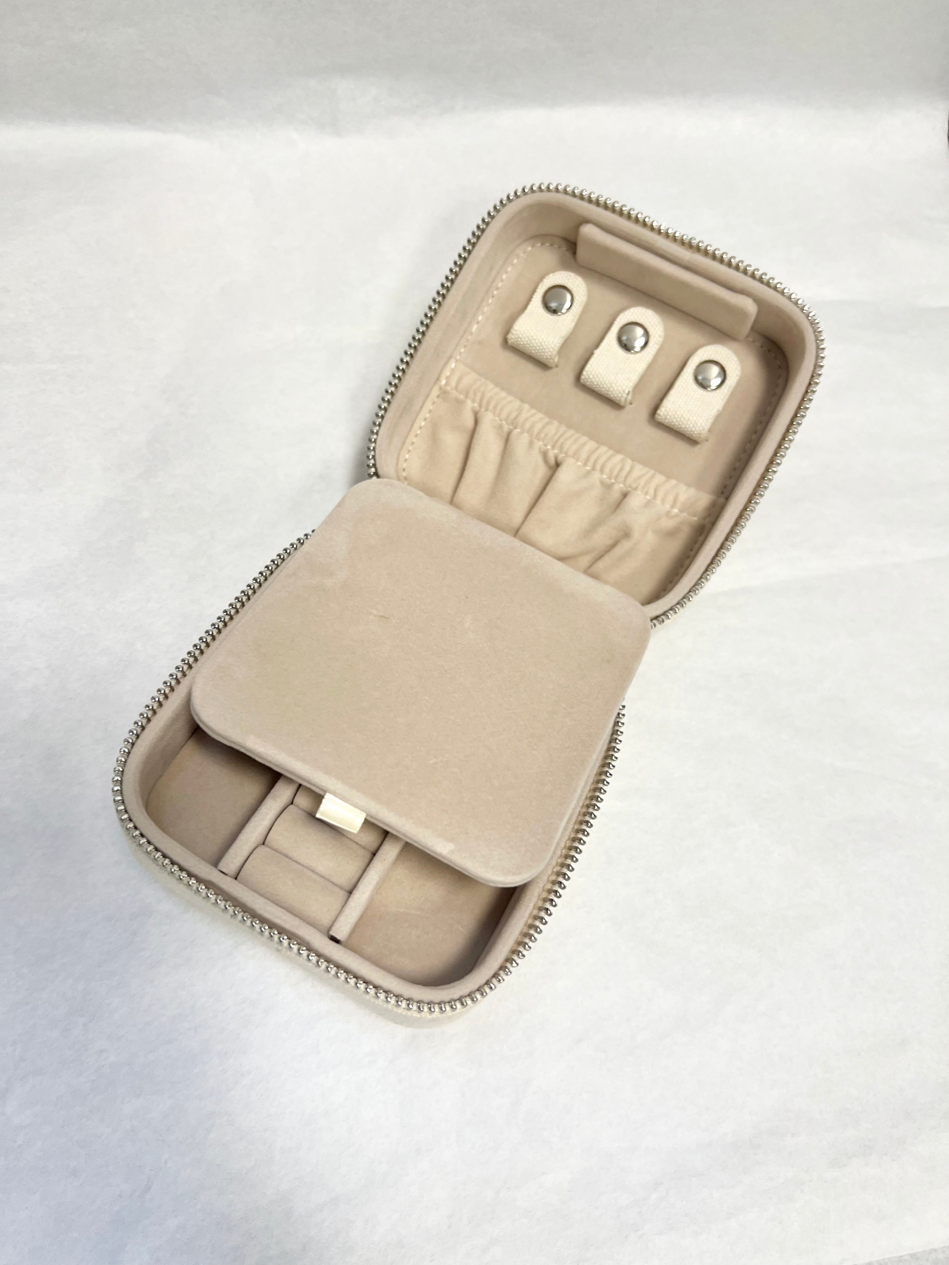 Linen 4" Jewelry Box