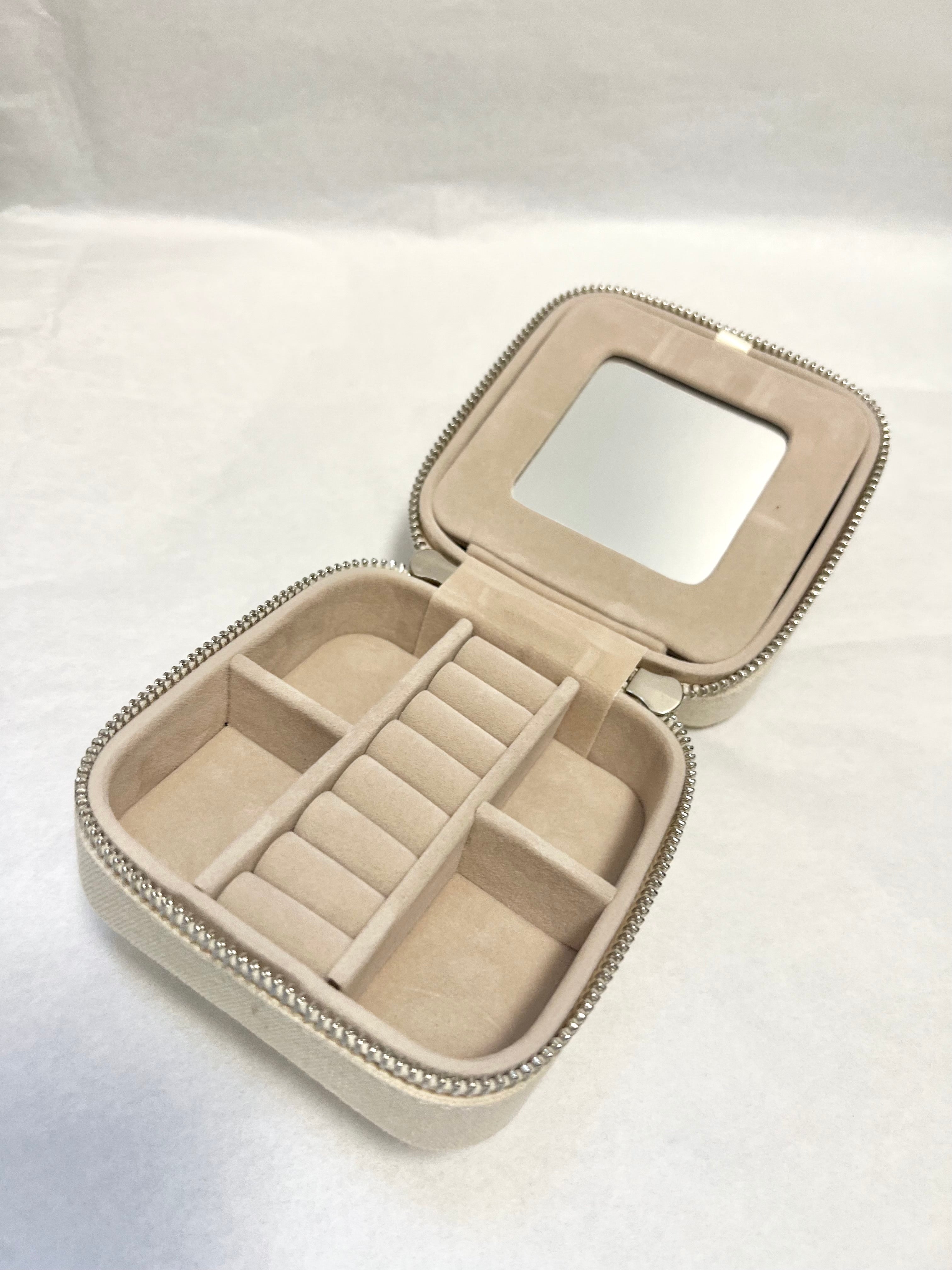 Linen 4" Jewelry Box