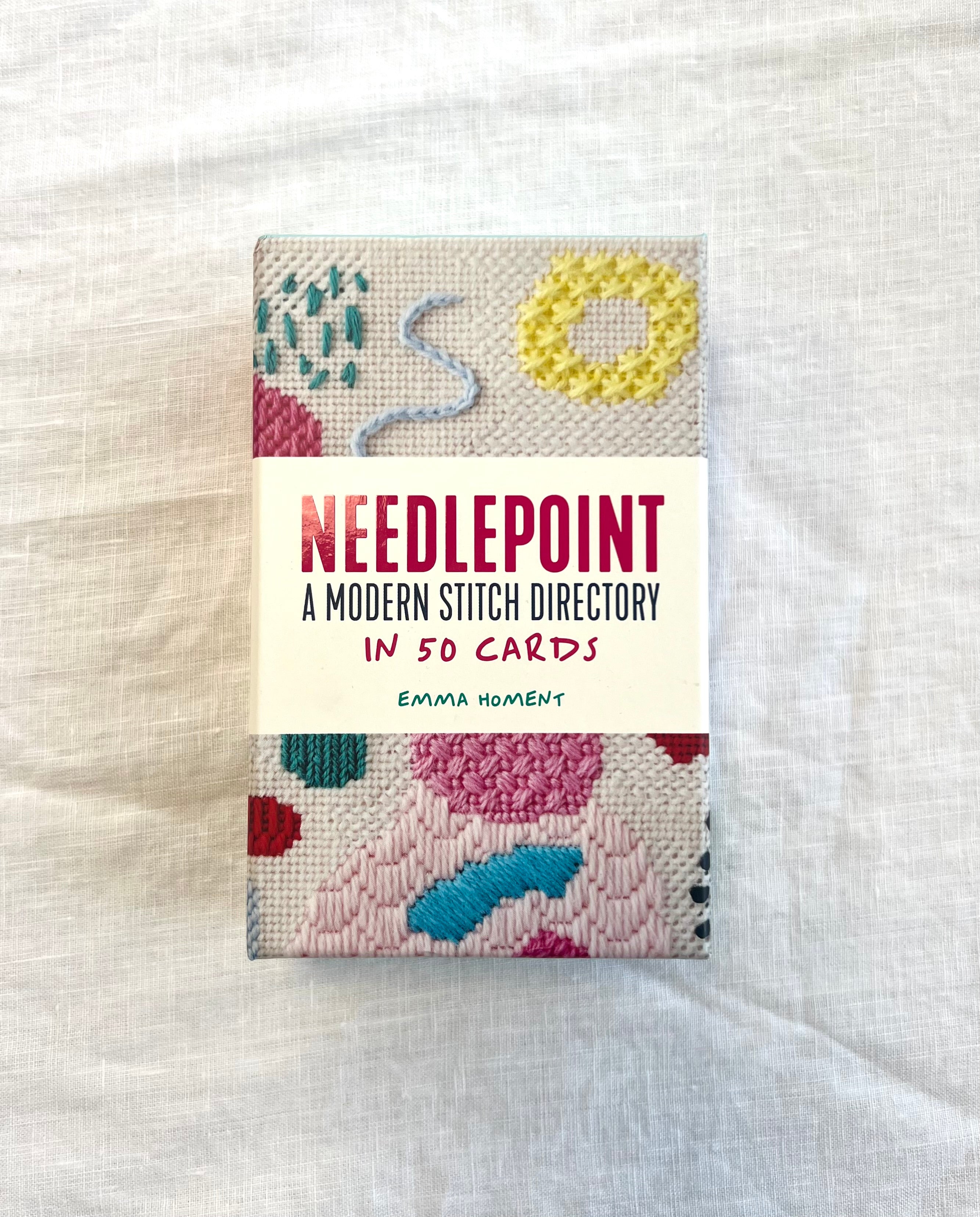 Needlepoint : A Modern Stitch Directory in 50 Cards
