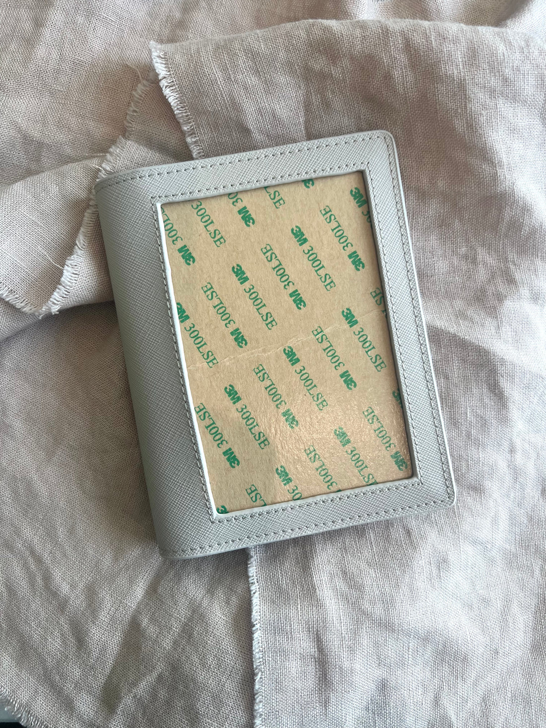 Self-Finishing Passport Cover - Sand