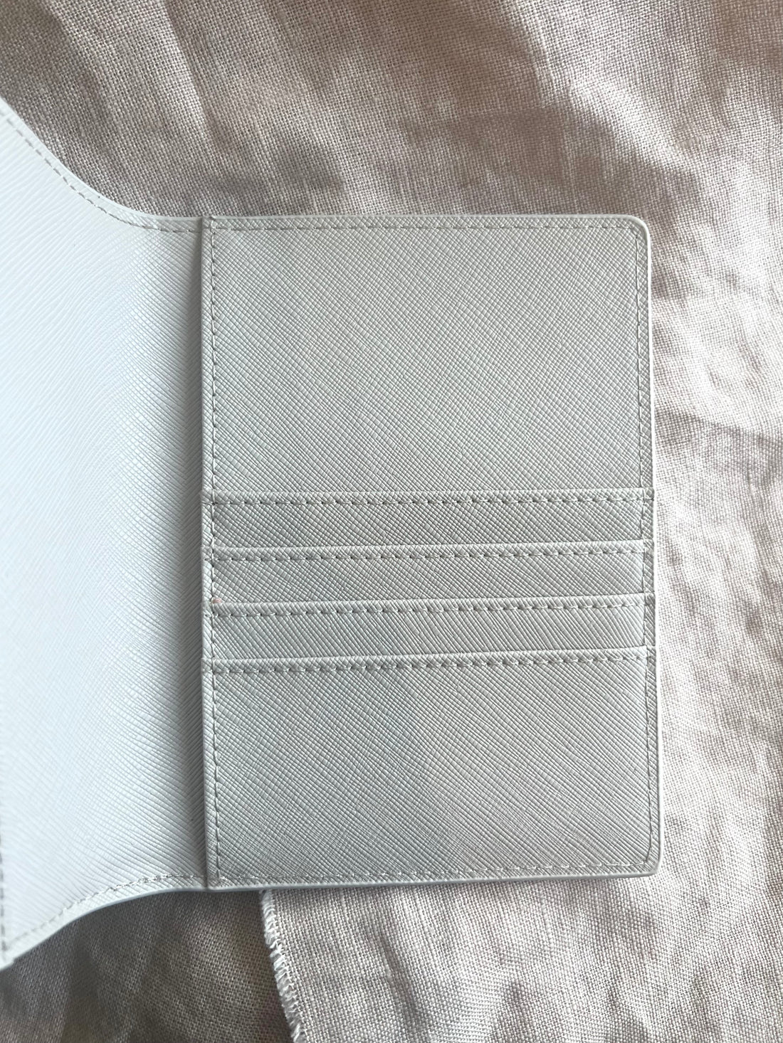 Self-Finishing Passport Cover - Sand