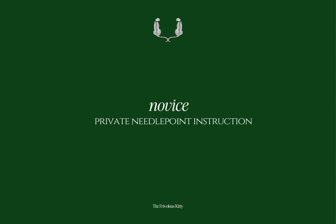 Private Needlepoint Instruction - Novice