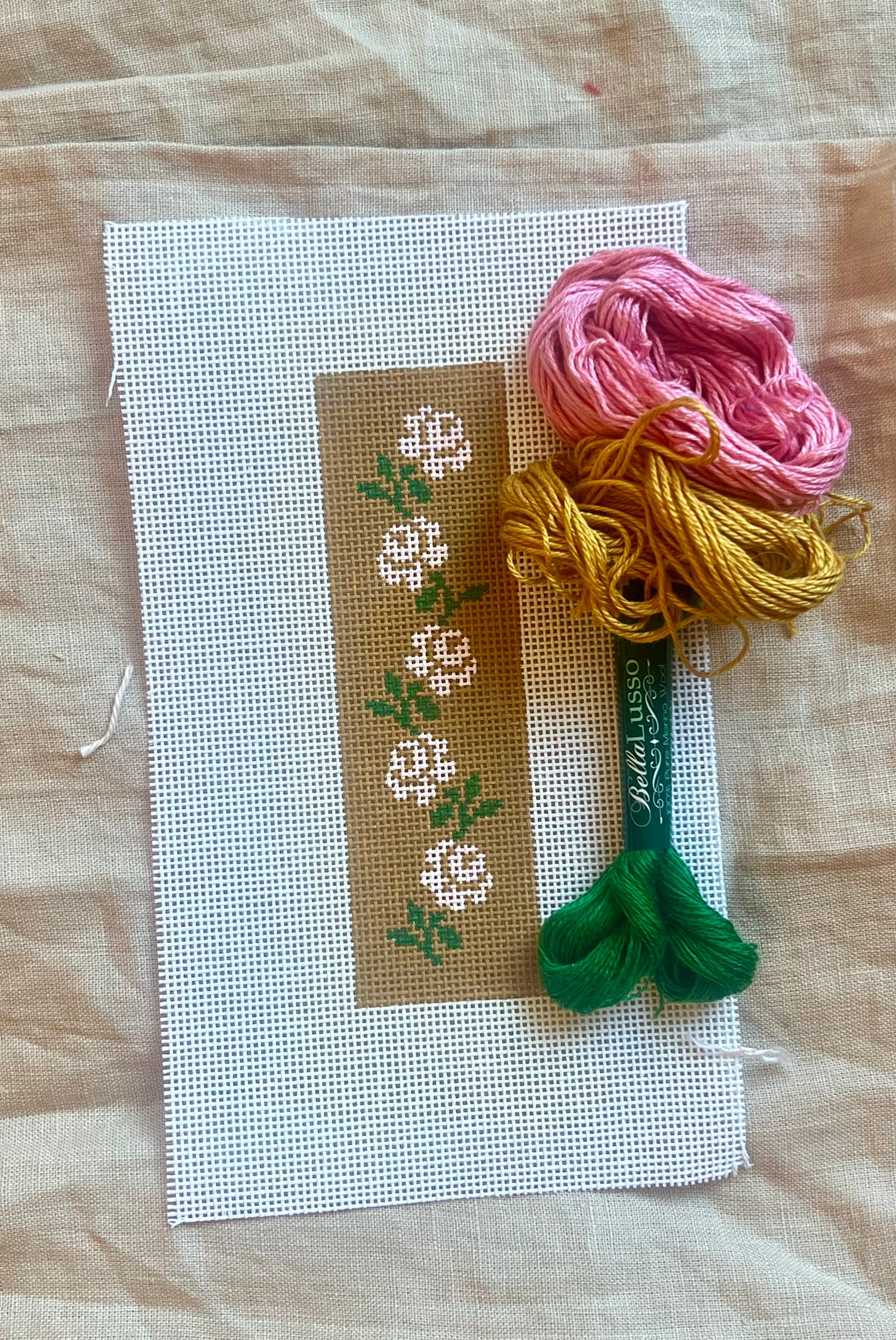 Floral Bookmark - Gold - Sample Sale