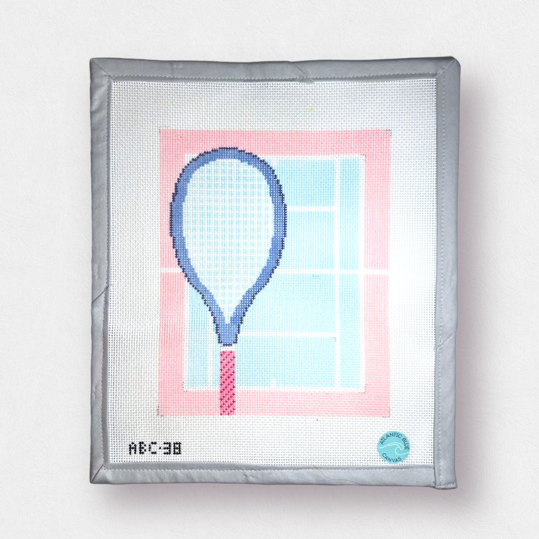 Large Pink Tennis Court